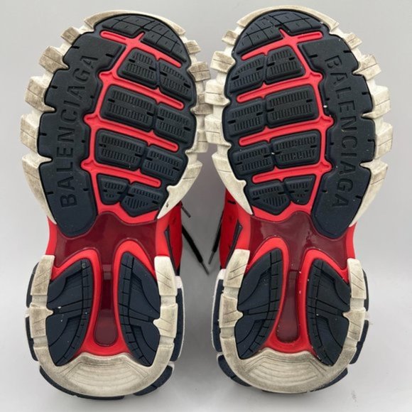 $1350 Men's Balenciaga LED Track Sneakers Blue Red Sz EU 41 US / 8 - Picture 10 of 11